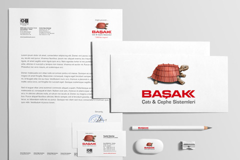 Başak Group Yapı Sektörü Logo ve Kurumsal Kimlik Tasarımı