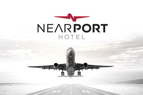 NearPort Otel Sektörü Havalimanı Oteli Logo ve Kurumsal Kimlik Tasarımı