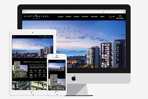 Afraze Kartal Konut Projesi Web Sitesi Tasarımı