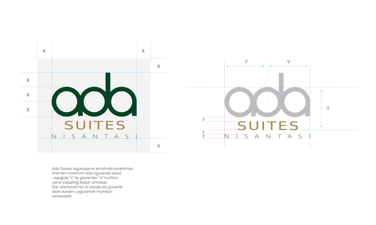 Ada Suites Hotel Logo and Corporate Identity Design 