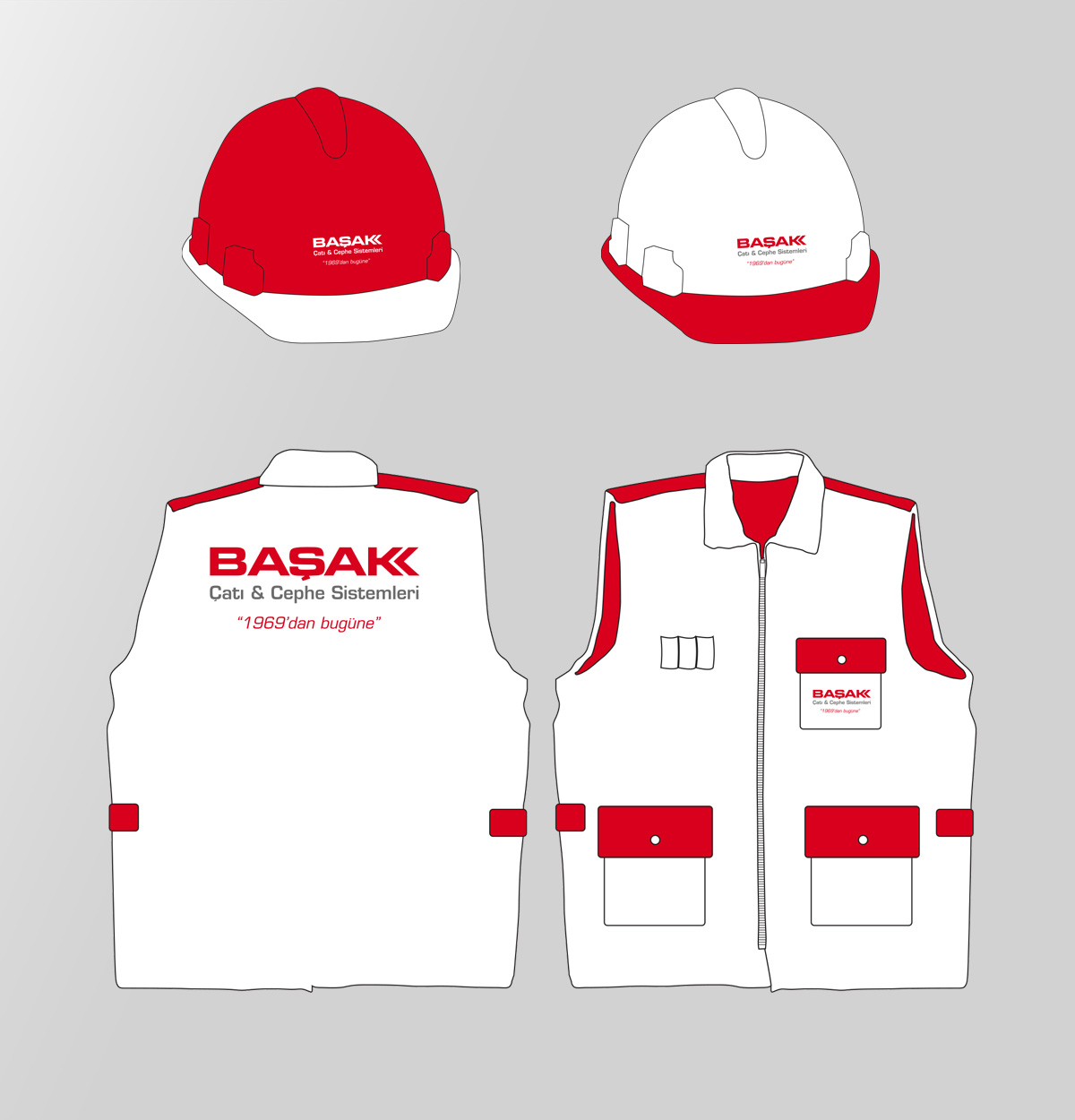 Başak Group Corporate Identity Pcs. / Staff Cloths