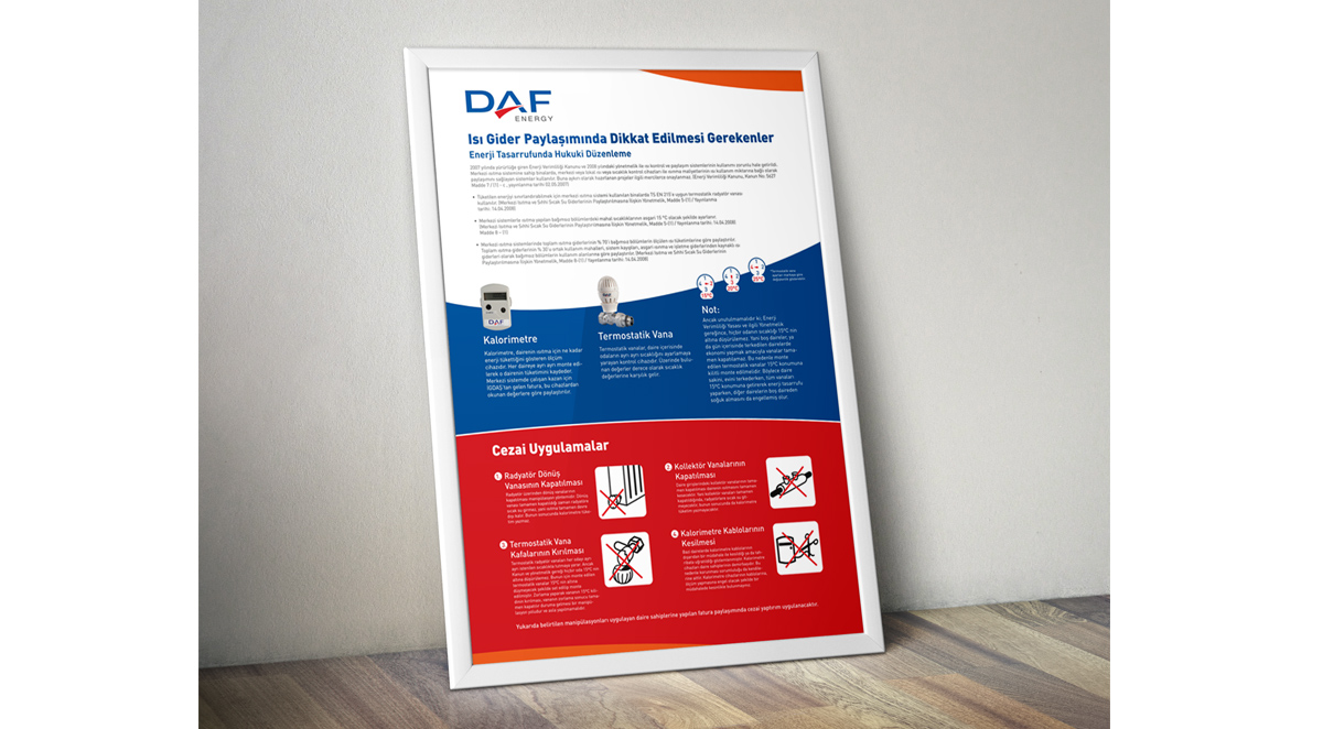 Daf Energy Corporate Identity Pcs. / Poster Design