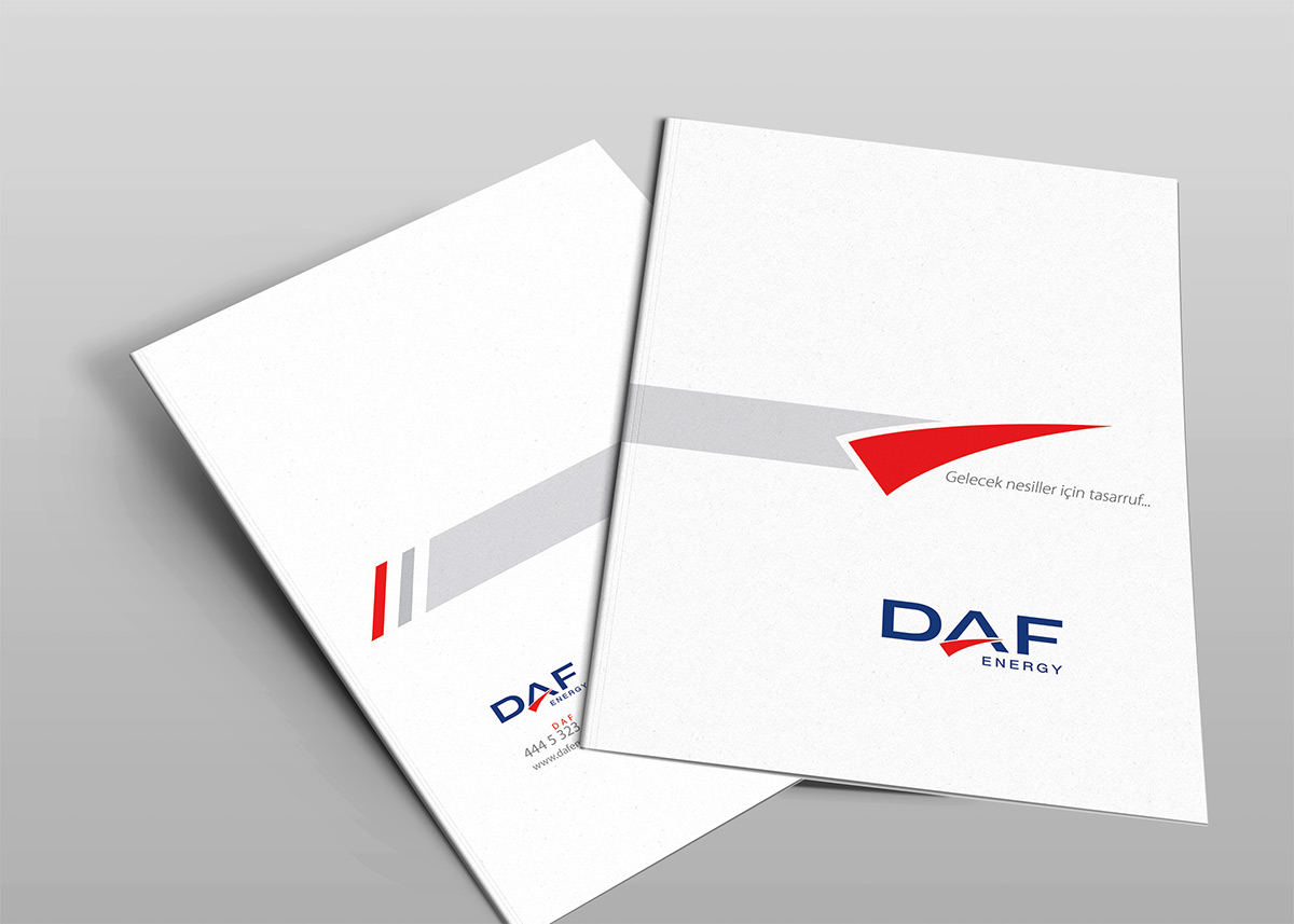 Daf Energy Corporate Identity Pcs. / Folder