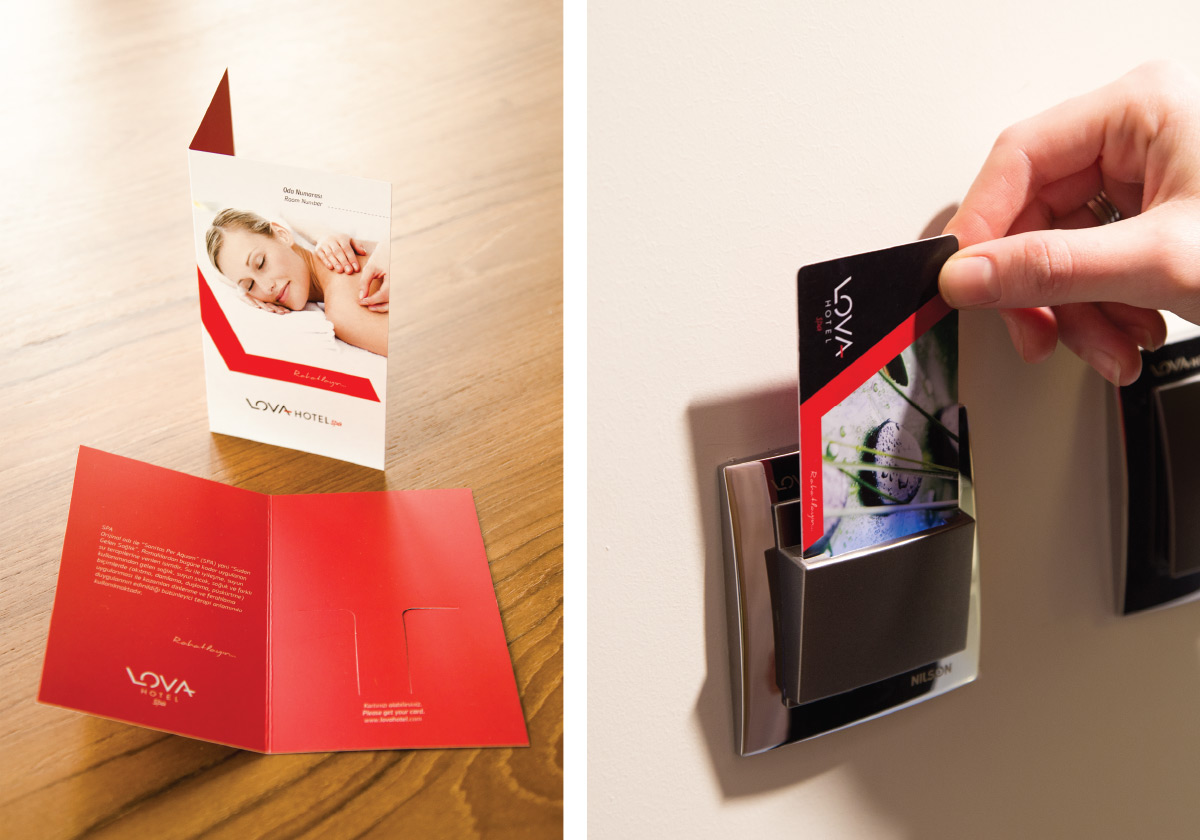 Hotel Corporate Identity Design Room Card