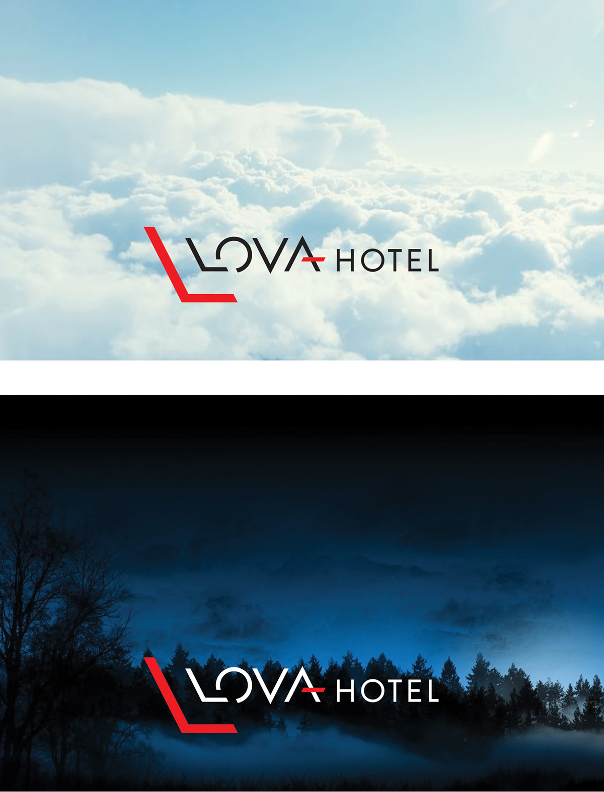 Hotel Project Logo and Corporate Identity Design Example