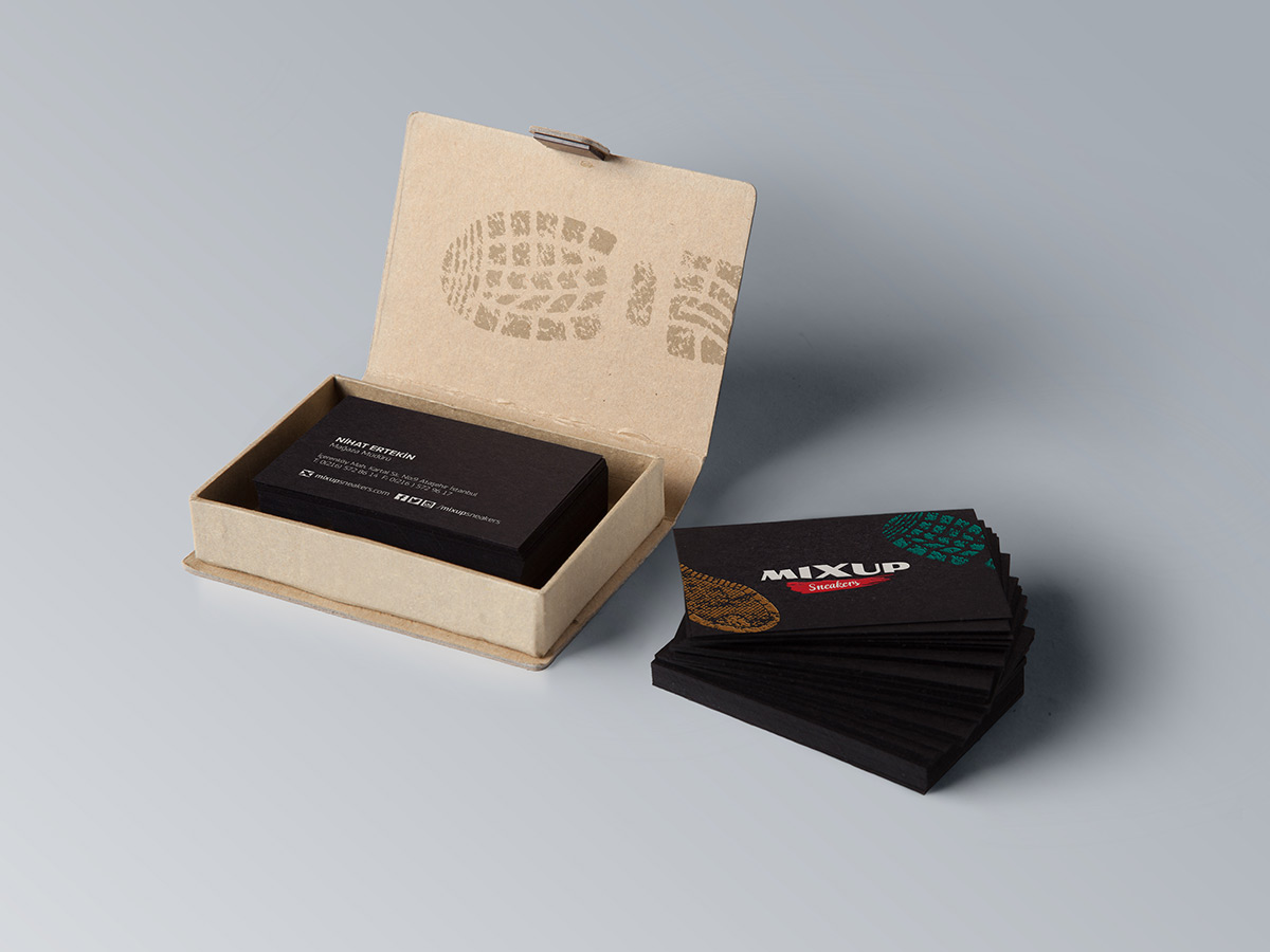 Spor Store Corporate Identity Design Business Card