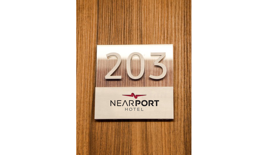 Hotel Corporate Identity Design Room Number